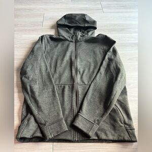 Lululemon Dark Gray Full-Zip Hoodie Sweater